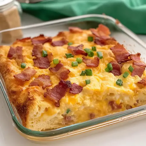 Bacon and Egg Breakfast Casserole