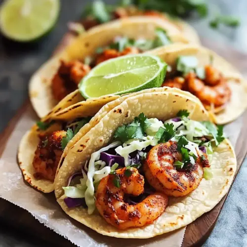 Blackened Shrimp Tacos