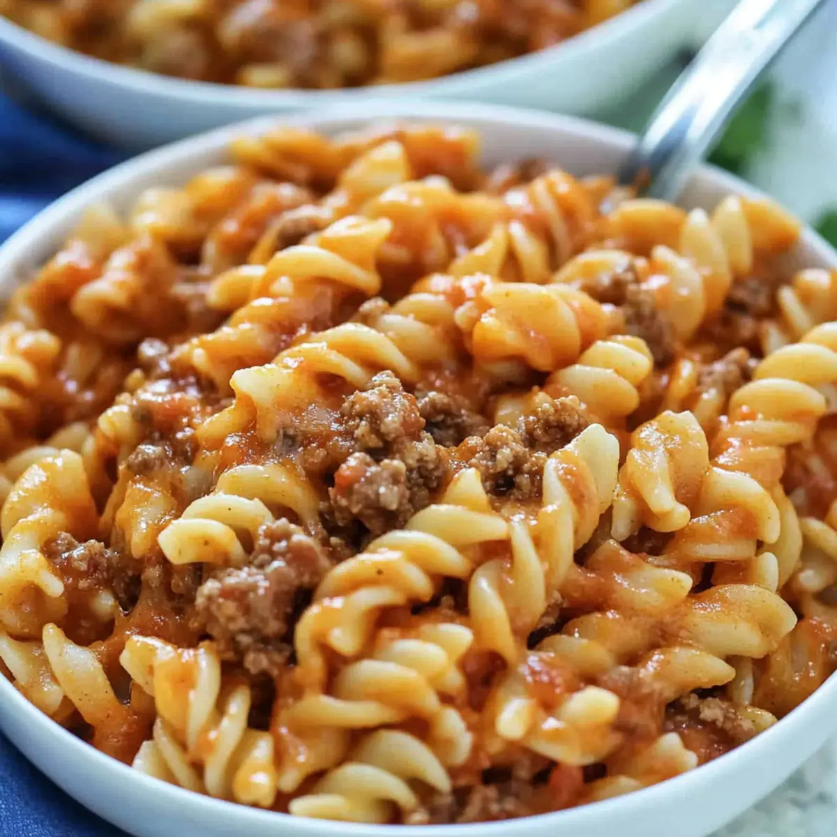 Cheesy Taco Pasta