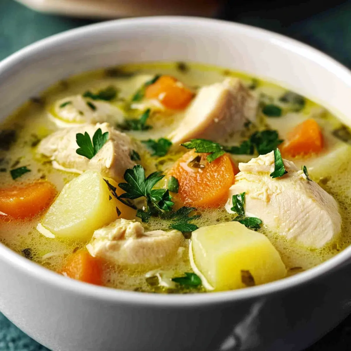 Chicken Soup with Potatoes