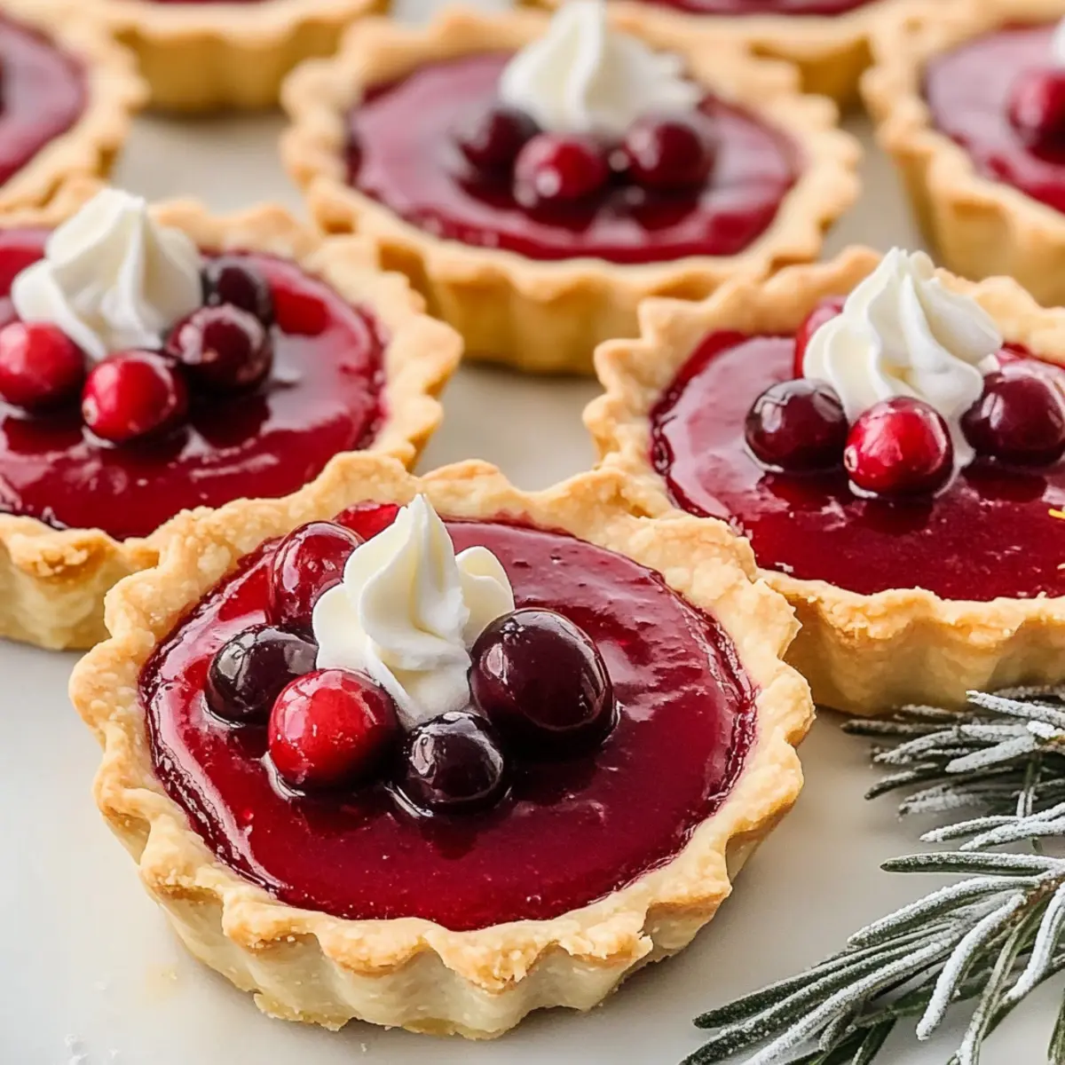 Cranberry Tartlets