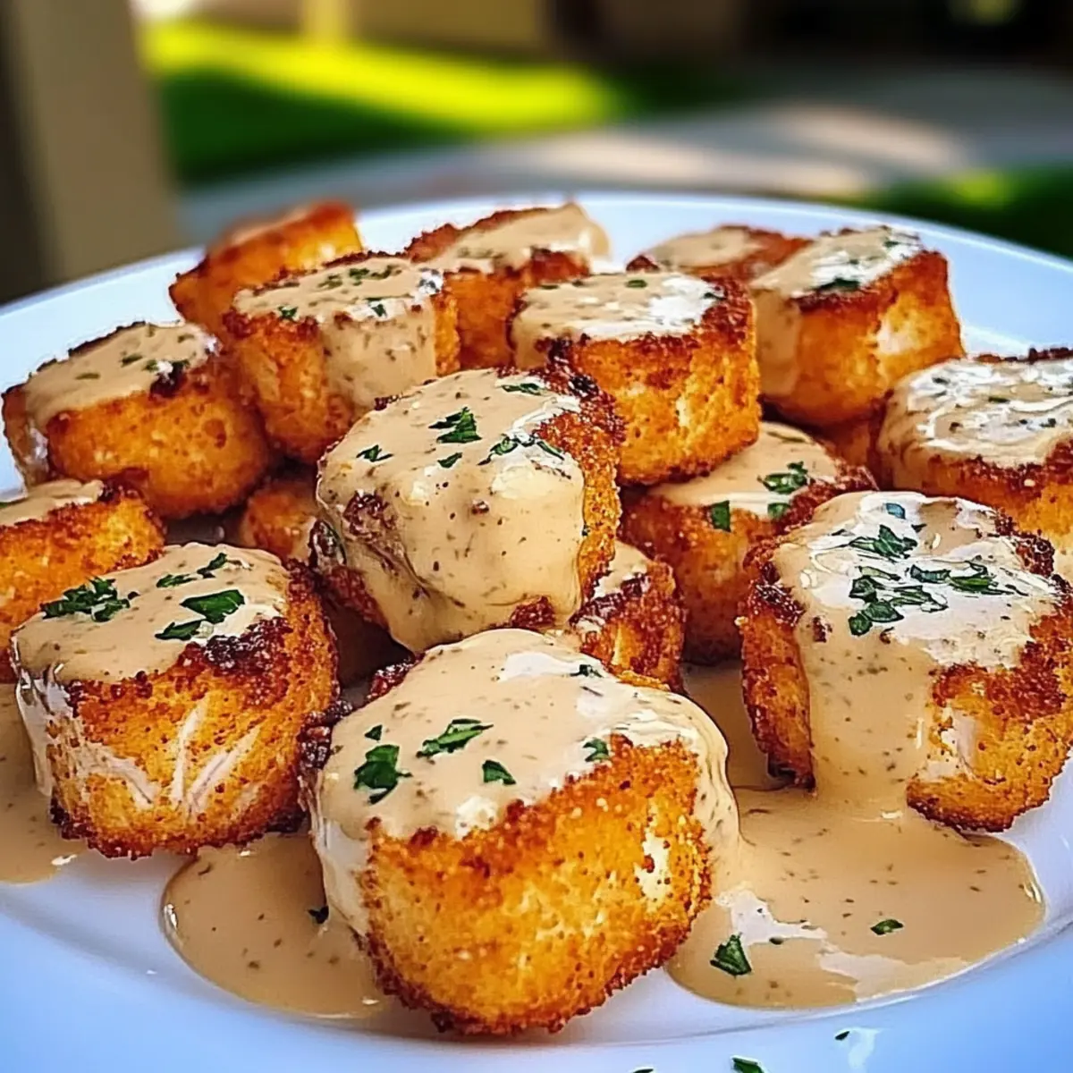 Crispy Bang Bang Salmon Bites