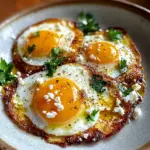 Crispy Feta Fried Eggs
