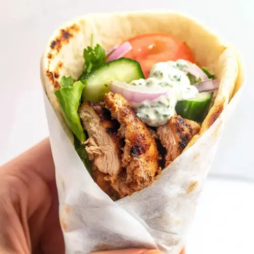 Greek Chicken Gyros