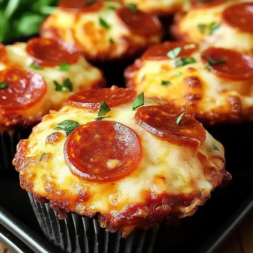 Keto Carnivore Pizza Muffins