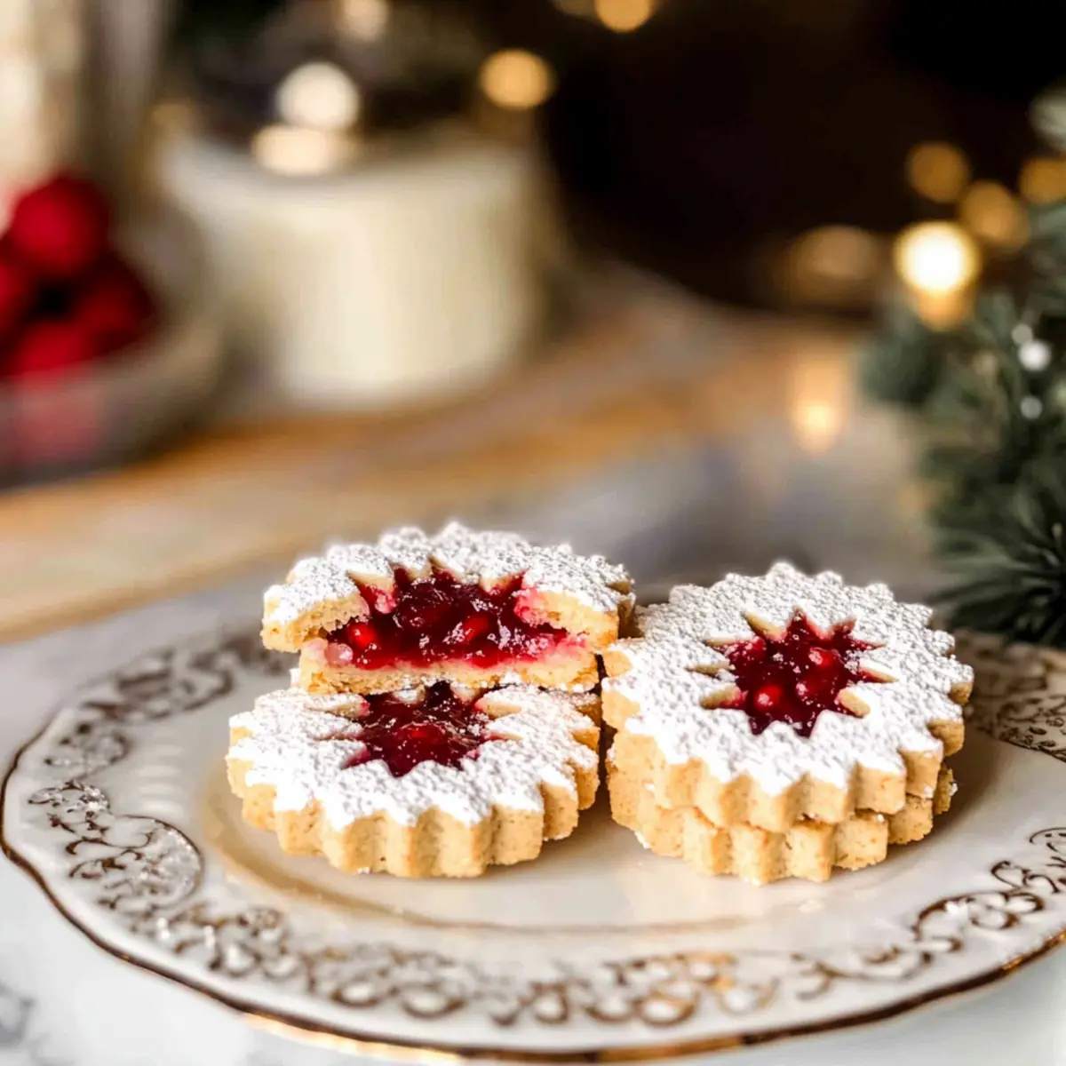Linzer Cookies