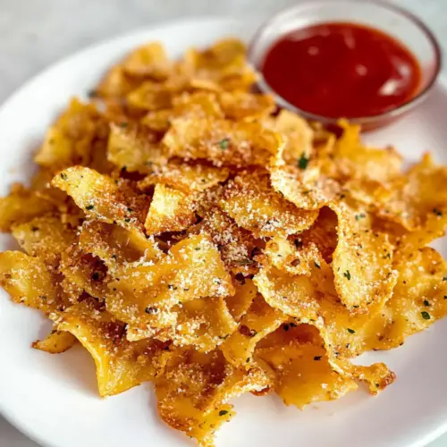 Pasta Chips (Air Fryer Or Oven)