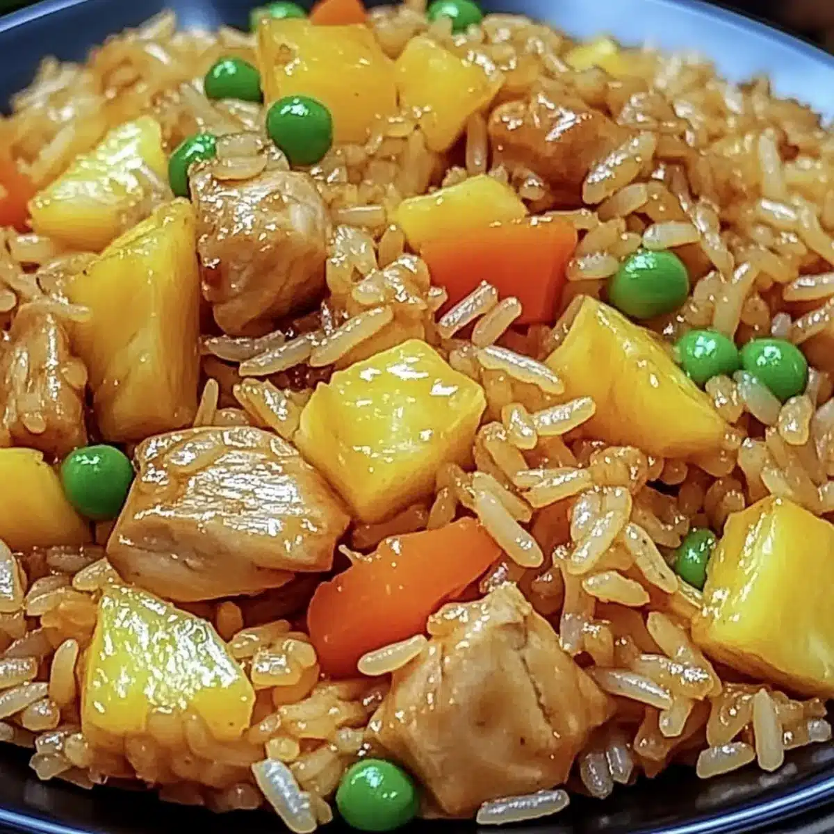 Pineapple Chicken Fried Rice