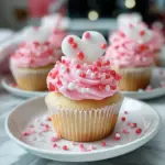 Pink Winter Wonderland Cupcakes