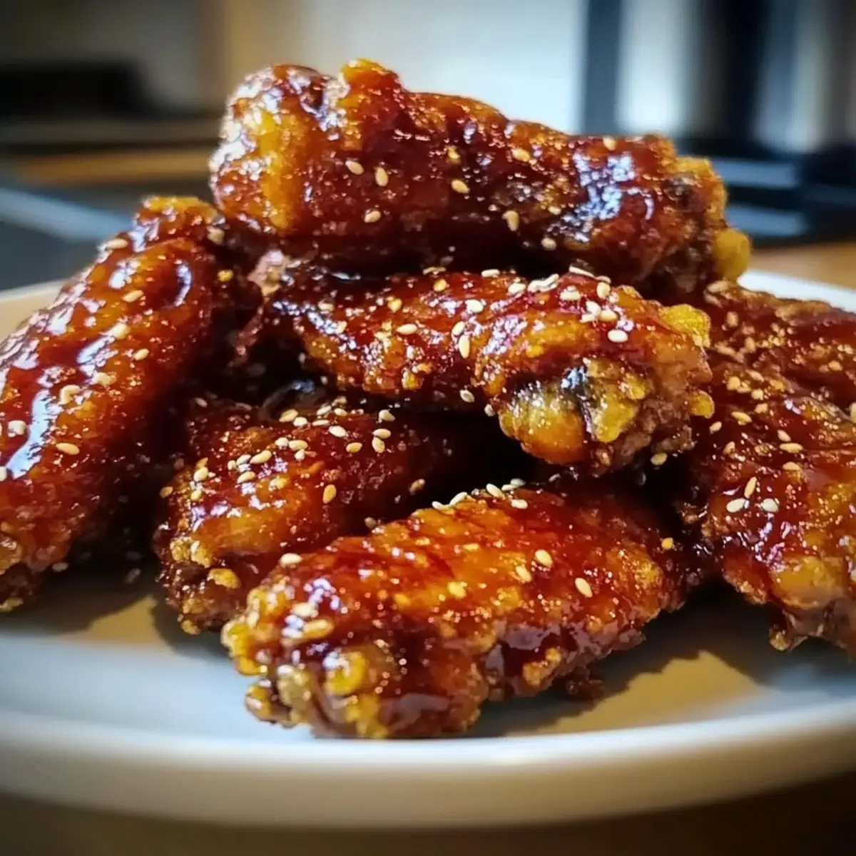 Sweet and Spicy Chicken Wings