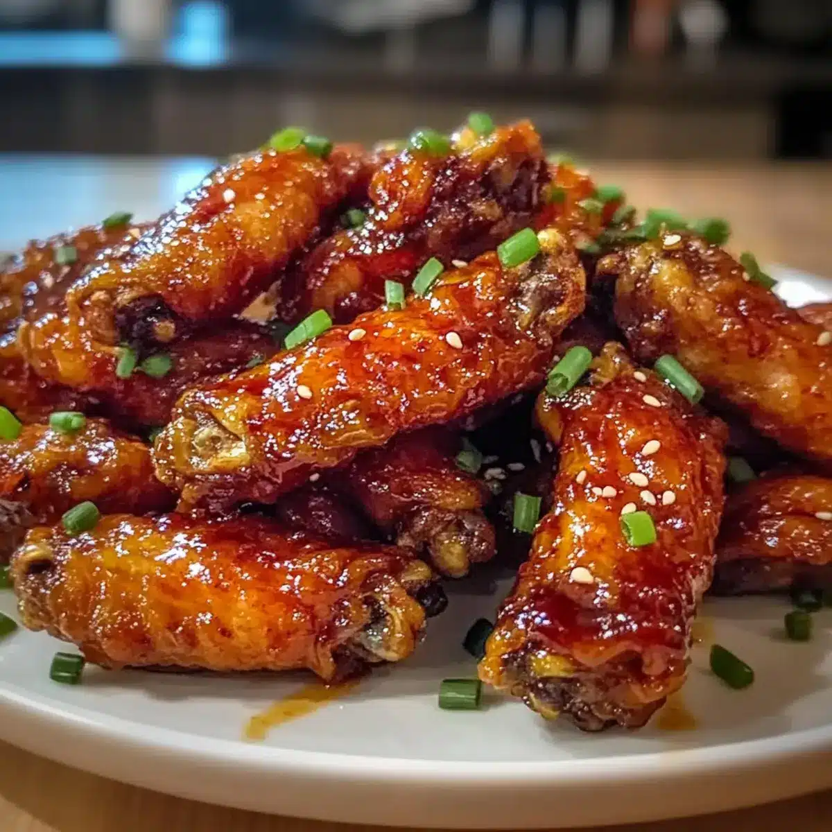 Sweet and Spicy Chicken Wings