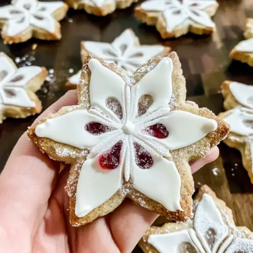 Zimtsterne (Zimmerstern) (German Cinnamon Star Cookies)