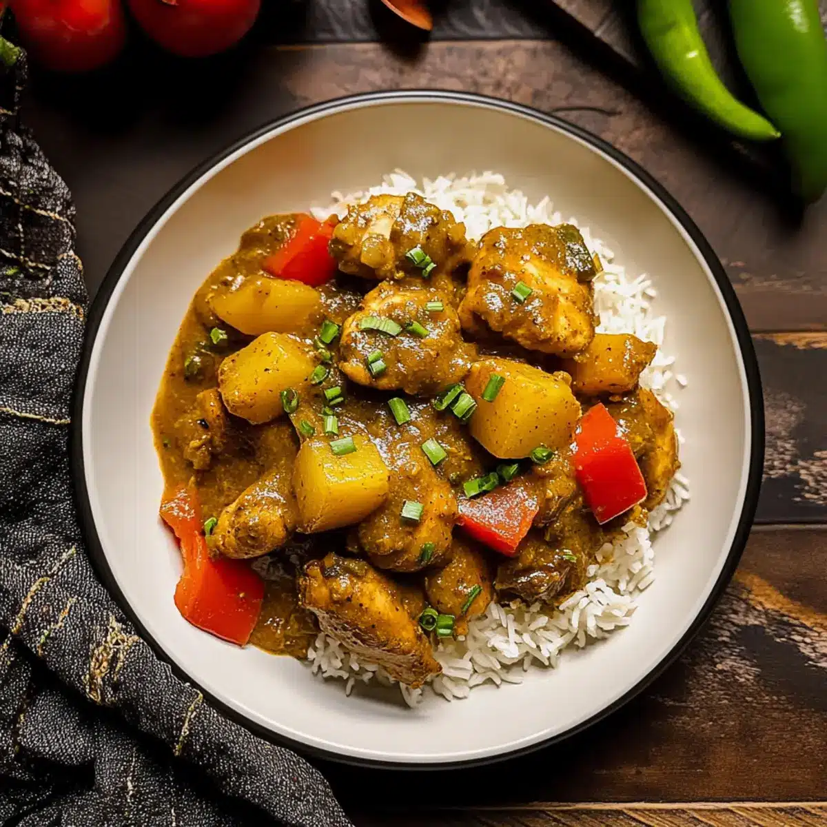 Authentic Jamaican Curry Chicken