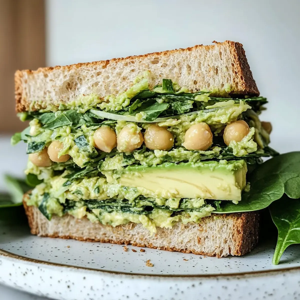 Green Goddess Salad Sandwich
