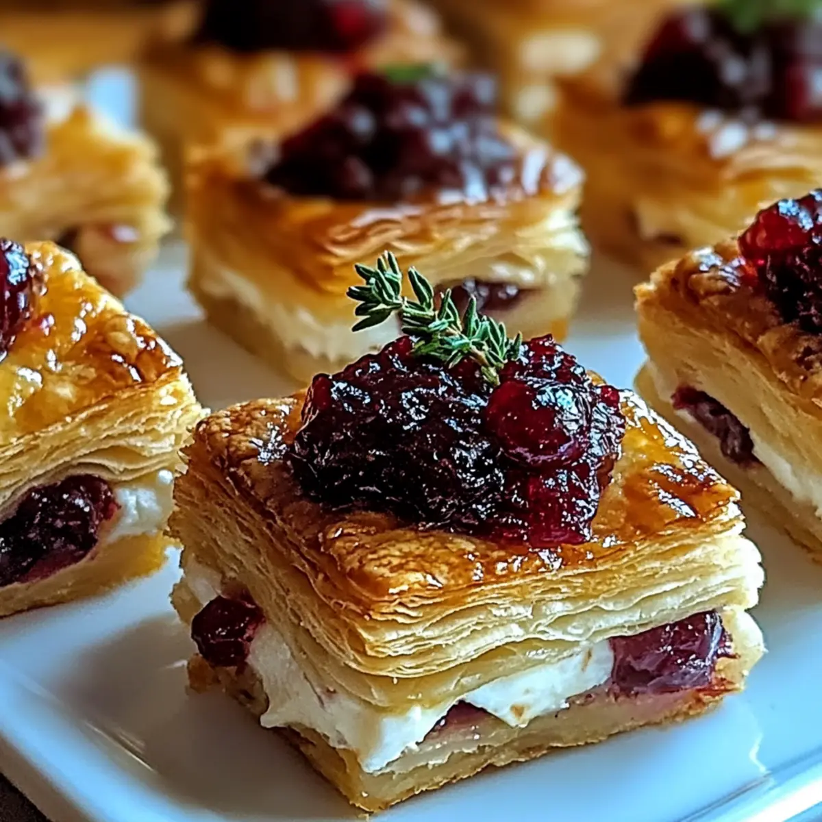 Irresistible Mini Cranberry Brie Bites for Any Occasion