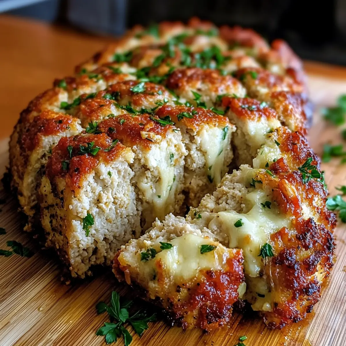 Parmesan Chicken Meatloaf