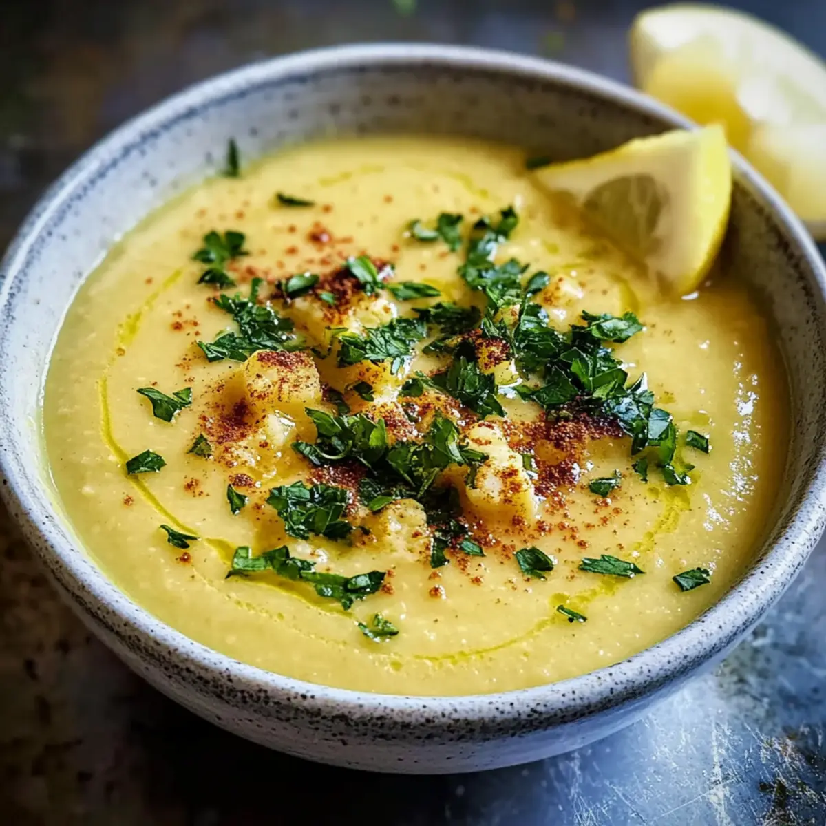 Spiced Cauliflower Soup