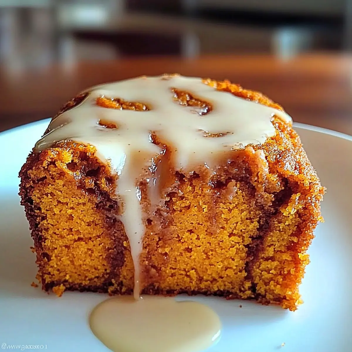 Sweet Potato Honeybun Cake