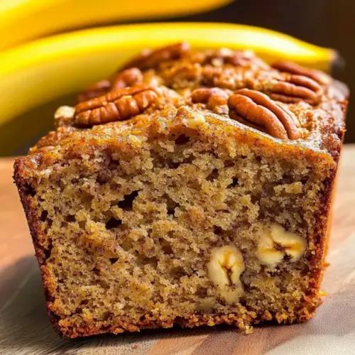 The BEST Banana Bread with Pecans