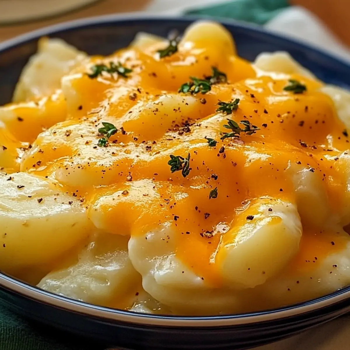 Crockpot Cheesy Potatoes