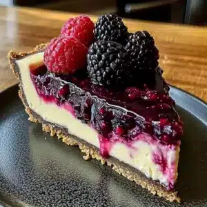 Blackberry Raspberry Cheesecake Recipe