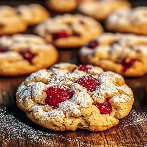 Lemon Raspberry Dream Cookies