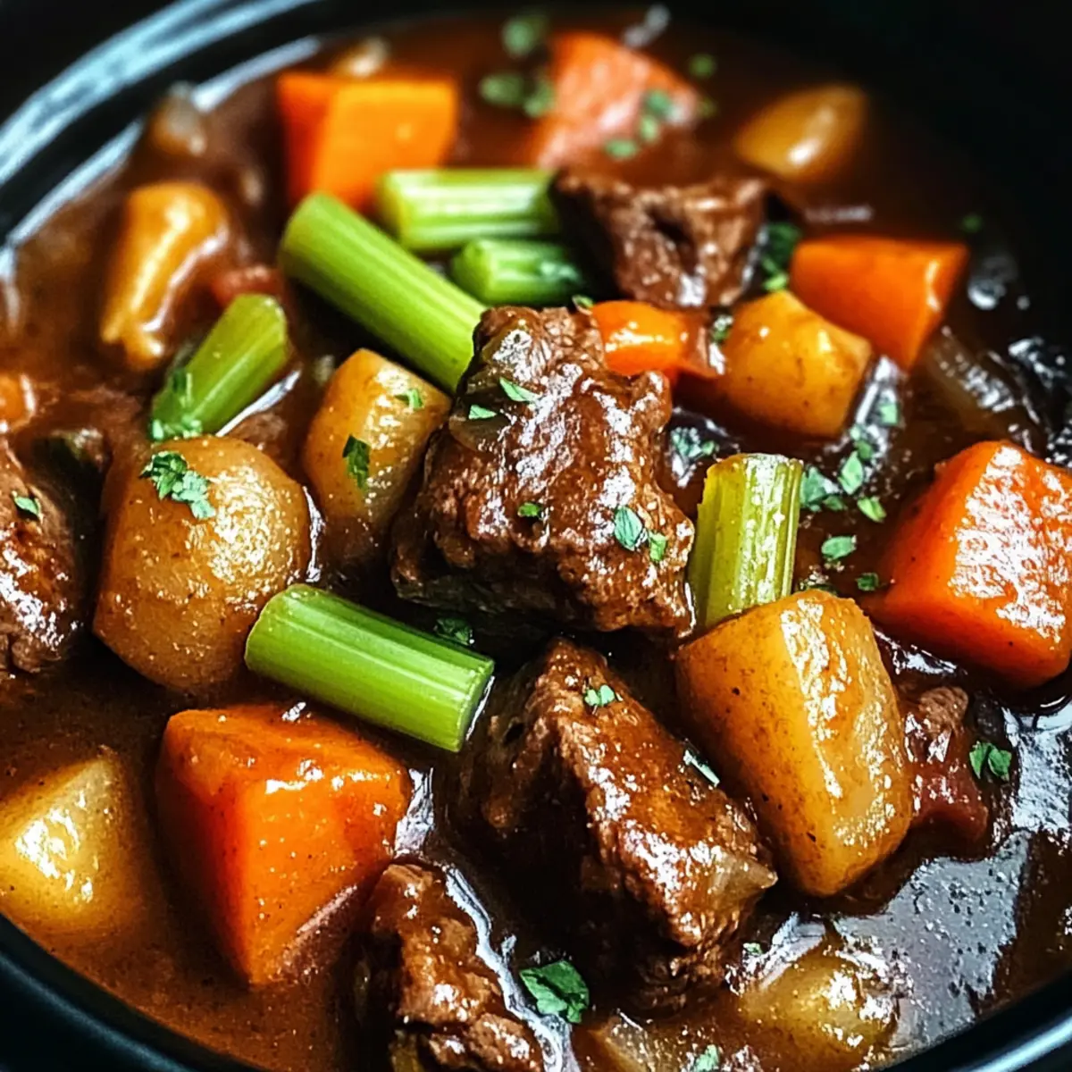 Healthy Crockpot Beef Stew