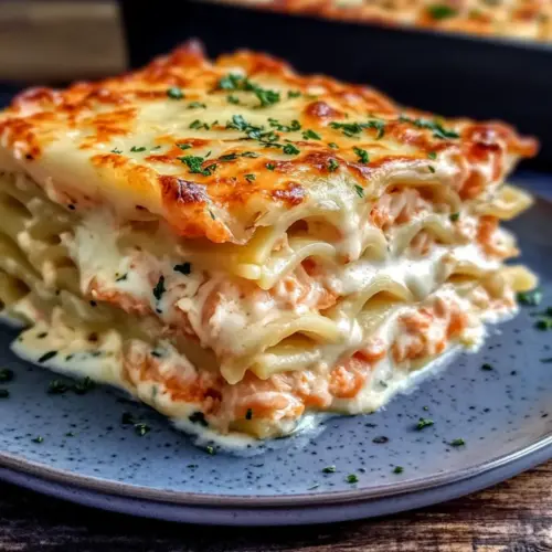 Healthy Shrimp Crab Lasagna Recipe