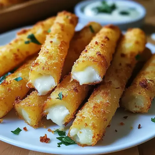 Crispy Potato Cheese Sticks: Easy Healthy Snack Recipe