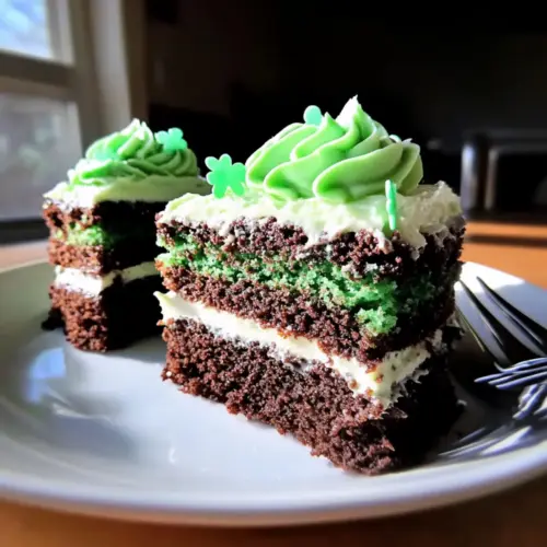 Best St. Patrick’s Day Green Chocolate Cake Recipe