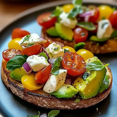 Avocado Bruschetta