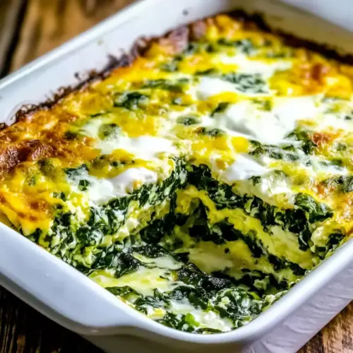 Spinach Egg Casserole Recipe for Easy Breakfast Meal Prep