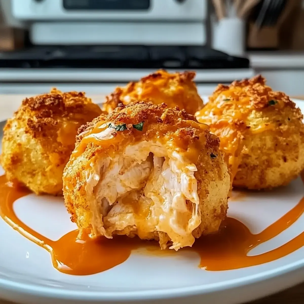 Buffalo Chicken Bombs