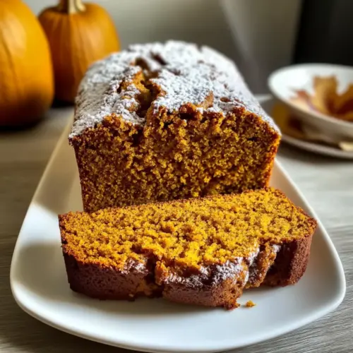 Spiced Moist Pumpkin Bread