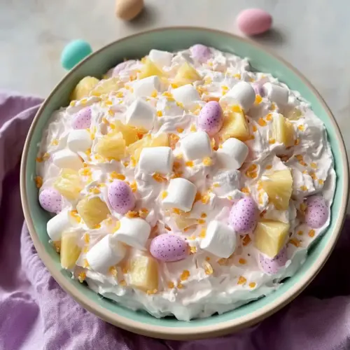 Marshmallow Easter Fluff Salad
